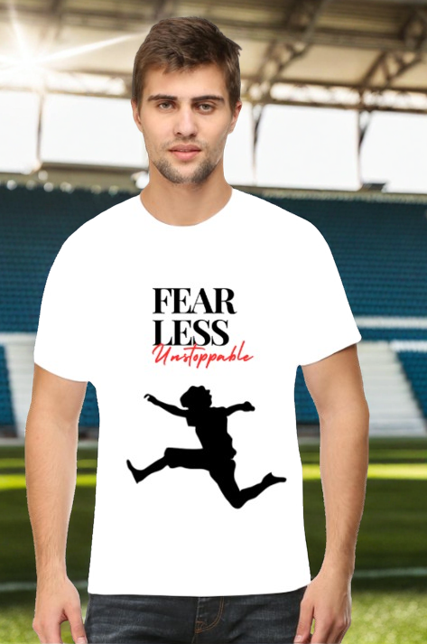 Fearless Unstoppable Men's T-Shirt (White)