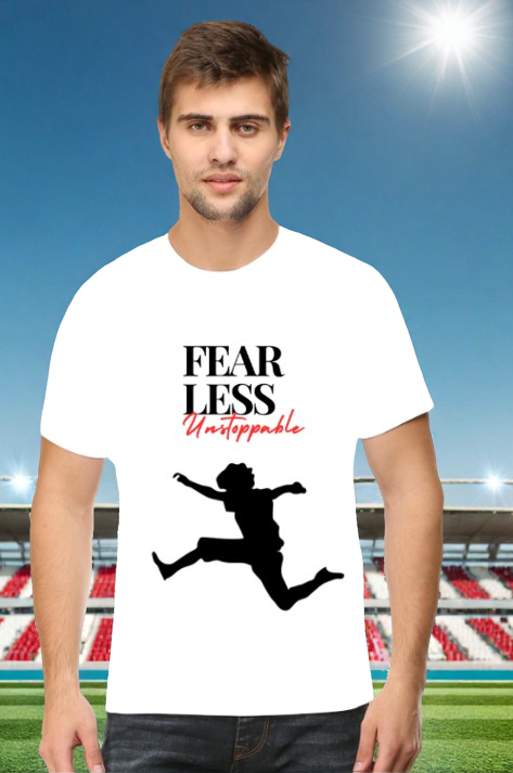 Fearless Unstoppable Men's T-Shirt (White)