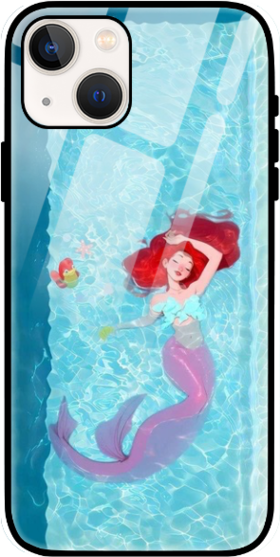 🧜‍♀️ Limited Edition: Enchanting Mermaid Dreams iPhone 13 Glass Case