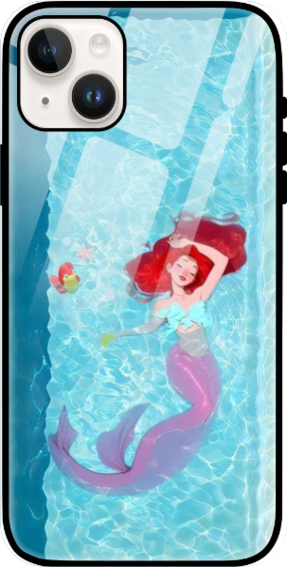 🧜‍♀️ Limited Edition: Enchanting Mermaid Dreams iPhone 14 Glass Case