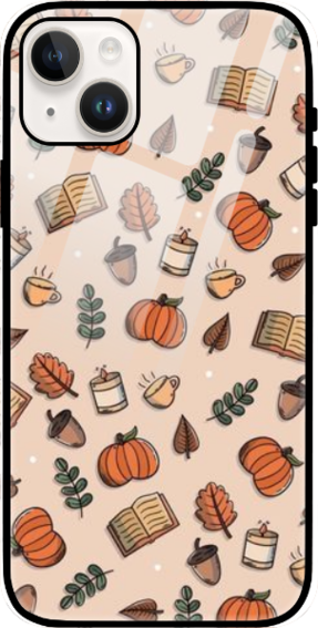 Cozy Autumn Stories - Limited Edition iPhone 15 Plus Glass Case