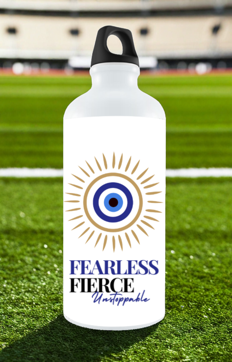 Fearless Fierce Unstoppable - White 750 ML Unisex Sipper Bottle